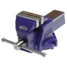 Irwin Heavy-Duty Professional Bench Vice Bolt Mount Jaw Width 114 mm Jaw Opening 140 mm Jaw Depth 75 mm Weight 19 kg 4ZR