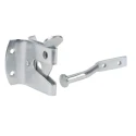 RS PRO Steel Lockable Gate Latch Bright Zinc Finish 110mm x 51mm x 49mm 894-6761