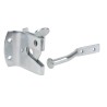 RS PRO Steel Lockable Gate Latch Bright Zinc Finish 110mm x 51mm x 49mm 894-6761