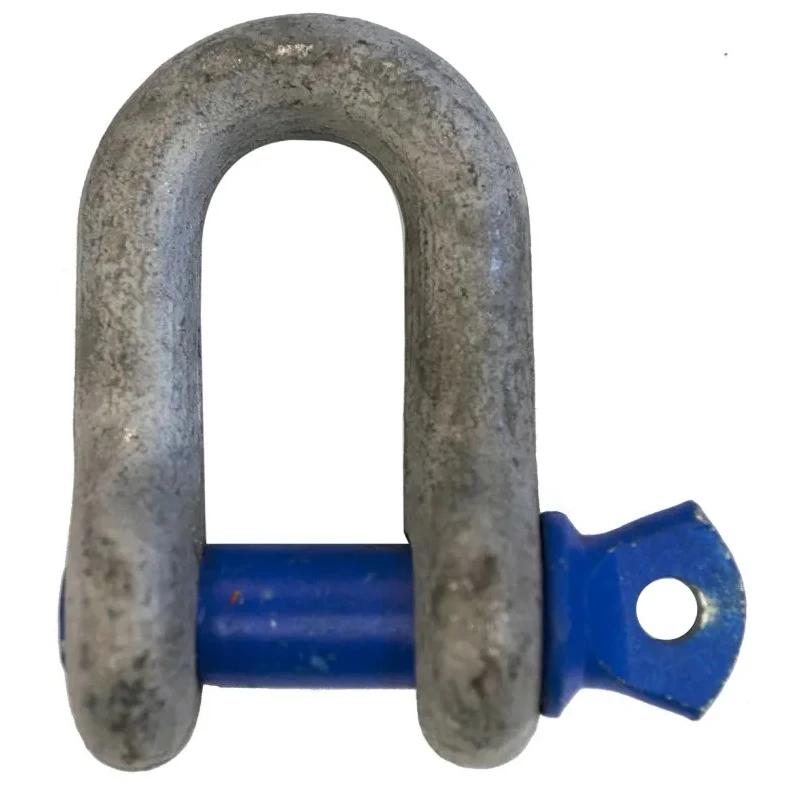 RS PRO D-Shackle Alloy Steel Galvanised, Safe Working Load 1t, Screw Pin 124-4826