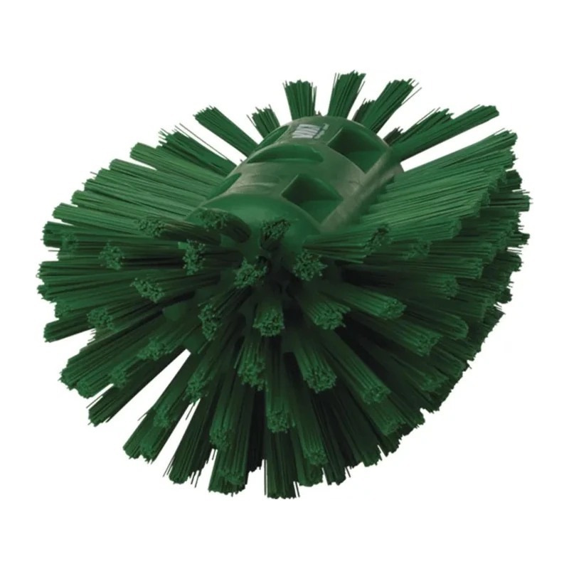 Vikan Hard Bristle Scrubbing Brush Green, 40 mm bristle length, Polyester bristle material 70372