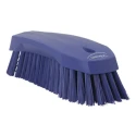 Vikan Hard Bristle Purple Scrubbing Brush, Polyester Bristle, 36 mm Bristle Length, 200 mm Width, Model 38908