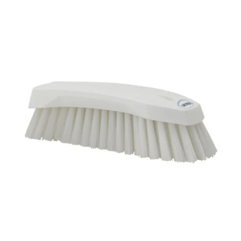 Vikan Hard Bristle White Scrubbing Brush with 36 mm Bristle Length, Polyester Bristle Material 38905