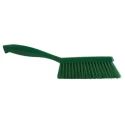 Vikan Hard Bristle Green Scrubbing Brush Polyester Bristle, 50 mm Bristle Length, Hand Brush, Green Handle 45892