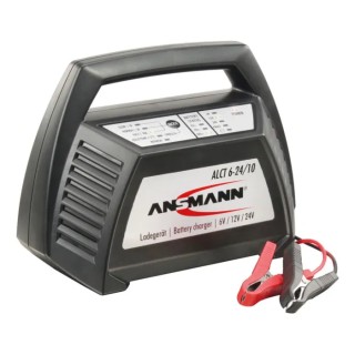 Ansmann Battery Charger Lead Acid for 6V, 12V, 24V Batteries 10A, 230V AC Input Model 1001-0014-UK