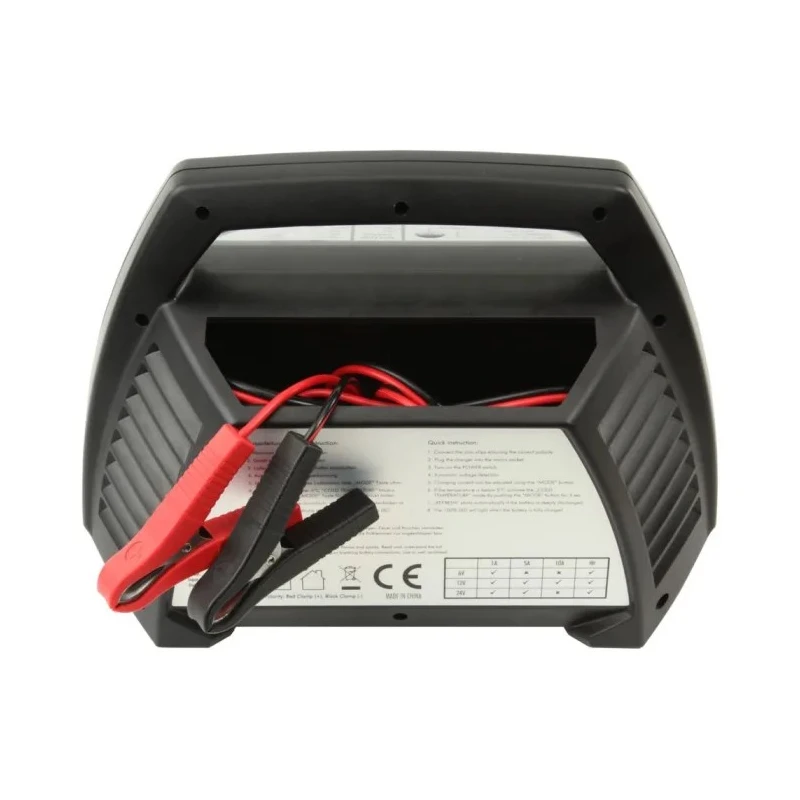 Ansmann Battery Charger Lead Acid for 6V, 12V, 24V Batteries 10A, 230V AC Input Model 1001-0014-UK