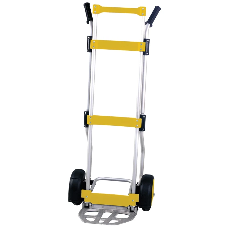 RS Pro Heavy Duty Foldable Aluminium Sack Truck 270 kg Load 200 mm Wheels 1150 mm Height 789-8514