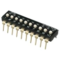 APEM Raised Actuator Slide Rotary Coded DIP Switch IKD1000101
