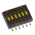 APEM Rotary Coded DIP Switch Surface Mount with Flush Slide Actuator DHA-08T-Q