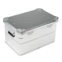 RS PRO Metal Waterproof Watertight Transit Case 580 mm x 385 mm x 340 mm 914-4106