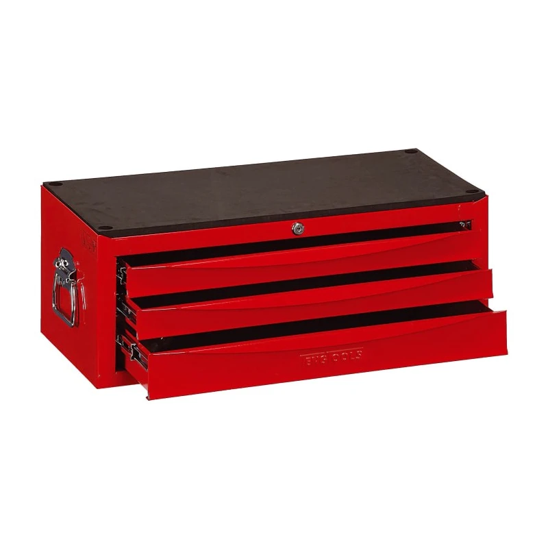 Teng Tools 3 Drawer Metal Tool Box 250 mm Height 660 mm Length 305 mm Width TC803SV