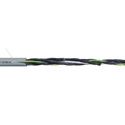 Igus Chainflex CF130.UL Control Cable, 18 Cores, 0.75mm², Unscreened, 100m Polyurethane Sheath CF130.07.18.UL (100m)