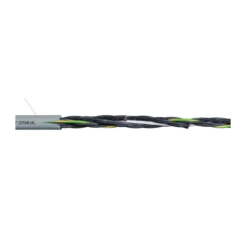 Igus Chainflex CF130.UL Control Cable, 18 Cores, 0.75mm², Unscreened, 100m Polyurethane Sheath CF130.07.18.UL (100m)