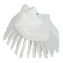 Vikan White Scrubbing Brush with 41 mm Polyester Bristle Length, 150 mm Width, 265 mm Length, Model 70475