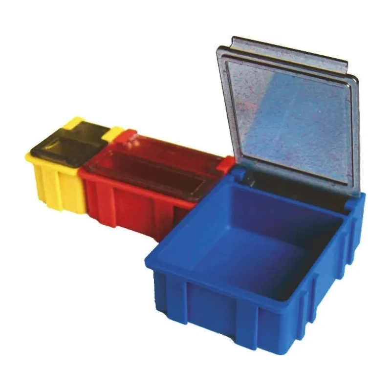 Licefa Yellow ABS Compartment Box 21 mm x 56 mm x 42 mm DISS-SMD-BOX N3-11-11-4-4