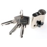ABUS Security-Center Half Cylinder Lock with Core Pull and Sabotage Protection ME1050