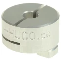 Huco 19.1 mm Outside Diameter, 5 mm Bore Clamp Style Aluminium Coupler 452H19.20