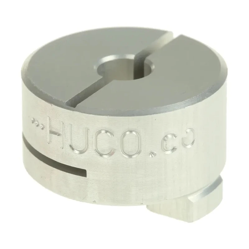 Huco 19.1 mm Outside Diameter, 5 mm Bore Clamp Style Aluminium Coupler 452H19.20