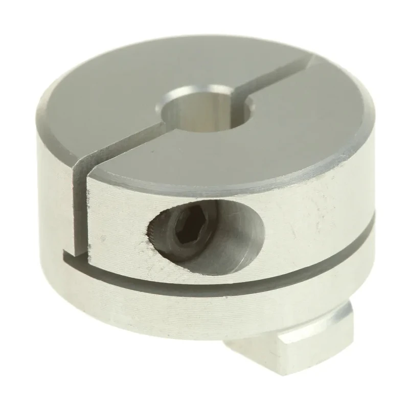 Huco 19.1 mm Outside Diameter, 5 mm Bore Clamp Style Aluminium Coupler 452H19.20