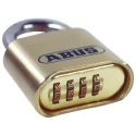 ABUS Keyed Brass, Stainless Steel Weatherproof Padlock, 8 mm Shackle Diameter, 25 mm Shackle Length, 53 mm Body 180IB/50