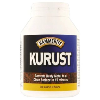 Hammerite Kurust Rust Converter Paint 250 ml Tin for Metal Surface Protection 5092820