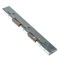 Pinet Zinc Plated Steel Spring Hinge with Spring Loaded Pin Screw Fixing 180 mm Length 2 mm & 40 mm Width, 1.5 mm 71-1-3809