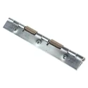 Pinet Zinc Plated Steel Spring Hinge with Spring Loaded Pin Screw Fixing 180 mm Length 2 mm & 40 mm Width, 1.5 mm 71-1-3809