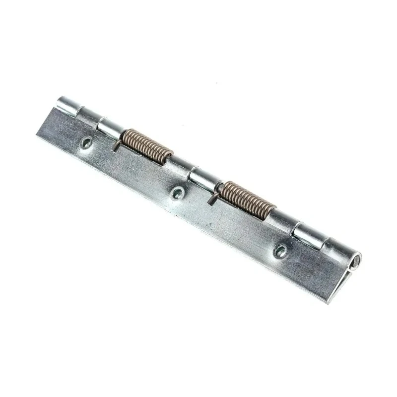 Pinet Zinc Plated Steel Spring Hinge with Spring Loaded Pin Screw Fixing 180 mm Length 2 mm & 40 mm Width, 1.5 mm 71-1-3809