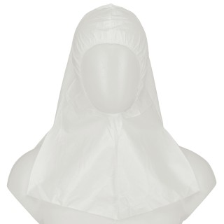 3M White Polyethylene Disposable Protective Hood One Size 446