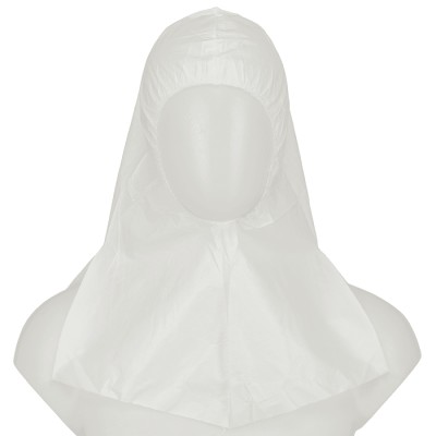 3M White Polyethylene Disposable Protective Hood One Size 446