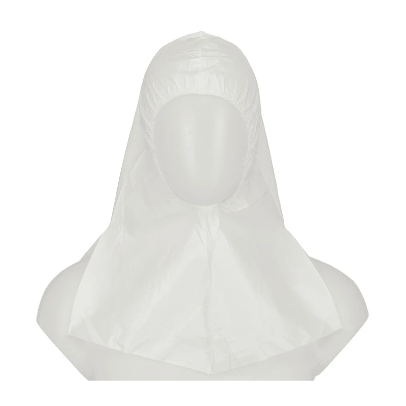 3M White Polyethylene Disposable Protective Hood One Size 446