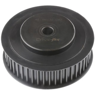 RS PRO Steel Timing Belt Pulley 30 mm Bore Diameter 8 mm Pitch 48 Tooth PB PULLEY 8M-30MM 48T
