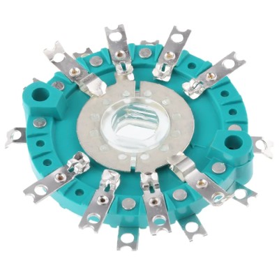 NSF Rotary Switch Wafer 32mm Diameter 3 Positions 4 Contacts 300V ac/dc 454482MK