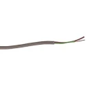 Belden 8795 Series Screened Audio Cable, Solid Bare Copper Conductor, Grey Polyethylene Jacket, 152 m 8795 606U500