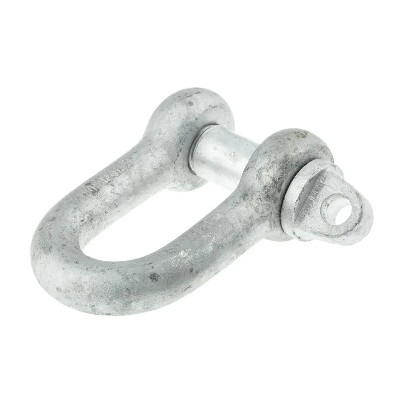 RS PRO D-Shackle Zinc Plated Steel with Screw Pin 3.5 Tonne Safe Working Load 674-061