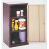 RS PRO 1 Door Steel Grey Tool Locker 984mm x 477mm x 505mm Model 263-8174