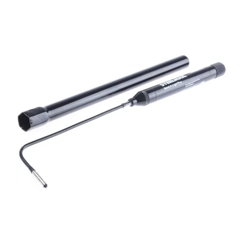 MTI Inspection Lamp Flexible Arm, Black, Battery Powered with 2 AA Batteries 560-050