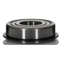 SKF Single Row Deep Groove Ball Bearing 15 mm ID, 35 mm OD, 11 mm Width, Sheet Metal Cage 6202-2ZNR