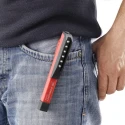 Facom Inspection Lamp Light Bar 36 lm, Red, IP54 Splash Proof, 3 AAA Batteries Included, 8h Runtime IP54