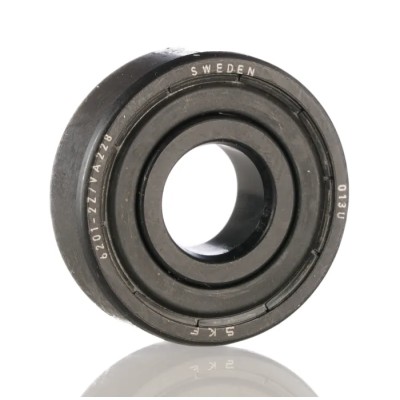 SKF Single Row Deep Groove Ball Bearing 12 mm Inside Diameter 32 mm Outside Diameter 10 mm Race Width Double 6201-2Z/VA228