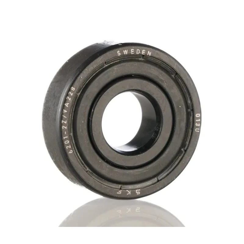 SKF Single Row Deep Groove Ball Bearing 12 mm Inside Diameter 32 mm Outside Diameter 10 mm Race Width Double 6201-2Z/VA228