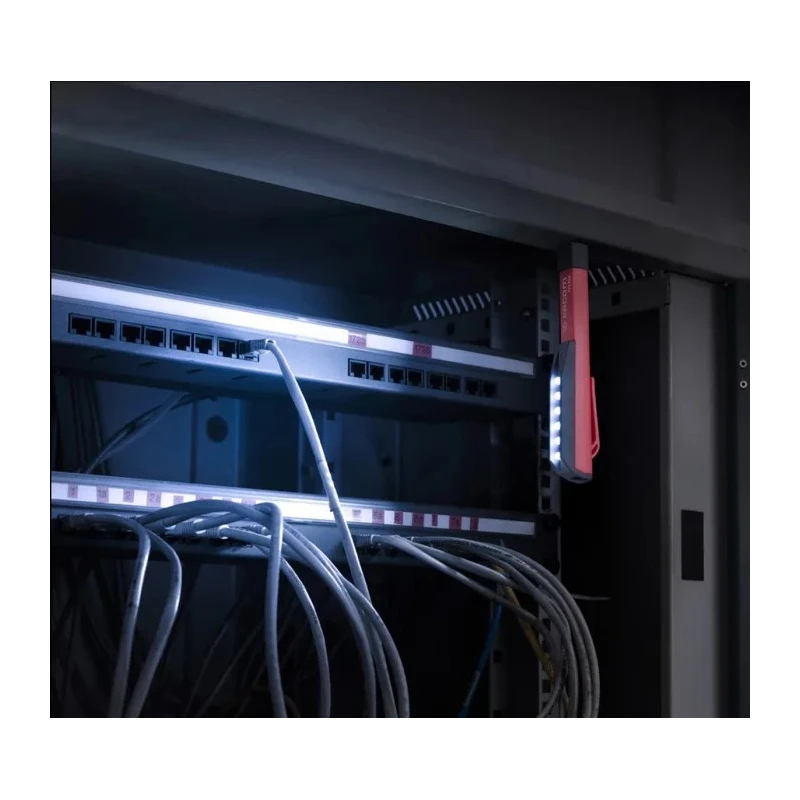Facom Inspection Lamp Light Bar 36 lm, Red, IP54 Splash Proof, 3 AAA Batteries Included, 8h Runtime IP54
