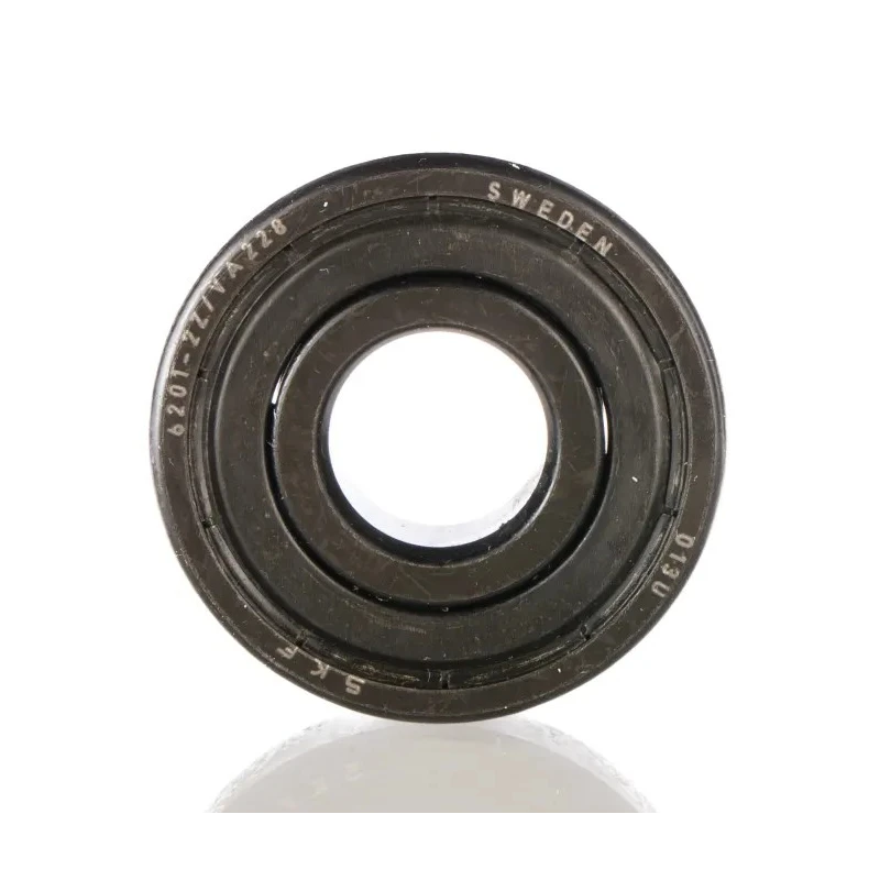 SKF Single Row Deep Groove Ball Bearing 12 mm Inside Diameter 32 mm Outside Diameter 10 mm Race Width Double 6201-2Z/VA228