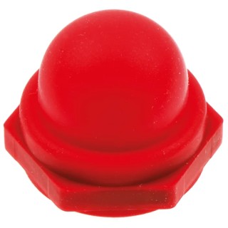 KNITTER-SWITCH Red Push Button Boot for Use with Miniature Push Button Switch ET 209