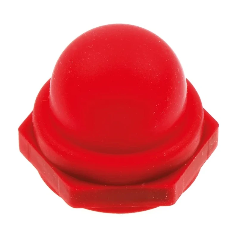 KNITTER-SWITCH Red Push Button Boot for Use with Miniature Push Button Switch ET 209