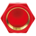 KNITTER-SWITCH Red Push Button Boot for Use with Miniature Push Button Switch ET 209