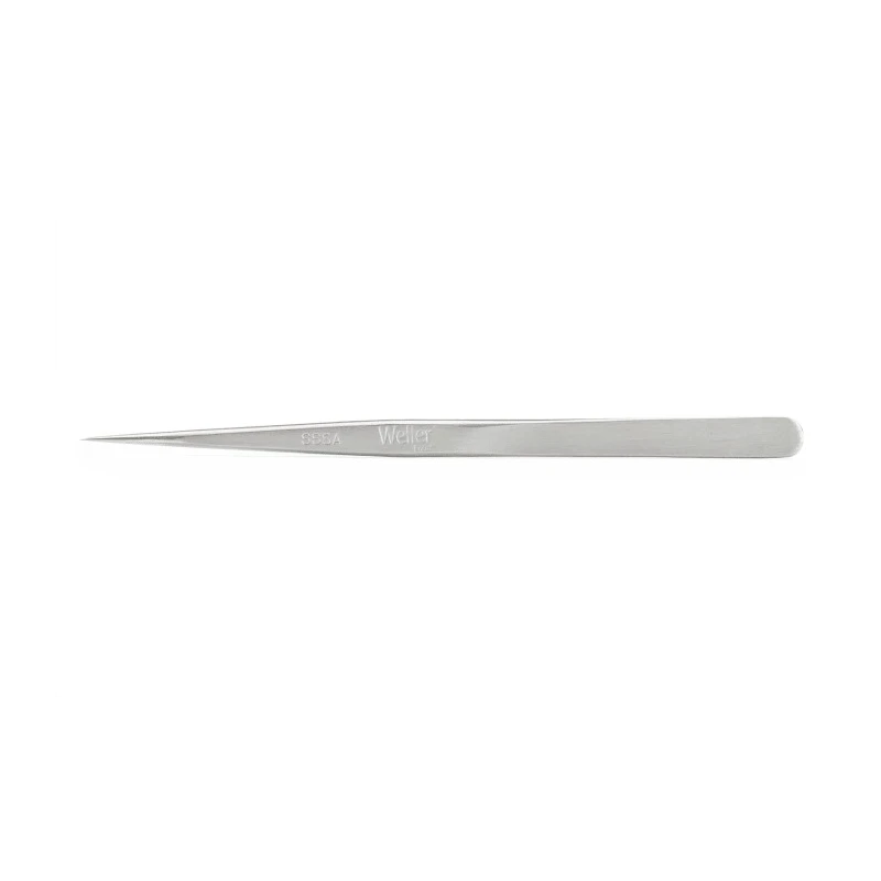 Erem Stainless Steel Pointed Tweezer 5.5in, Anti-Magnetic, Anti-Acid SSSA