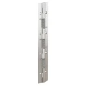 Pinet Stainless Steel Spring Hinge with Spring Loaded Pin, Screw Fixing, 240 mm x 40 mm x 1.5 mm 71-1- 3798