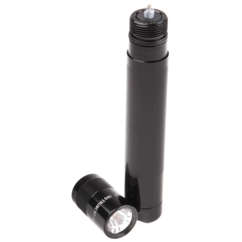 Maglite Black Incandescent Lamp Keyring Torch 2 lm, 81 mm K3A012