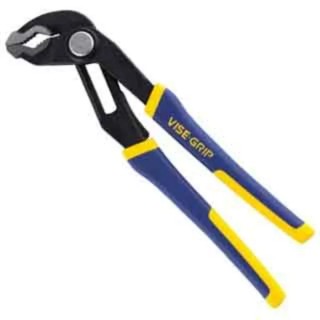 Irwin 2-Piece Water Pump Plier Set, Curved Jaw, 200mm Overall Length, Alloy Steel Chrome Finish VDE/1000V Approved 10507627